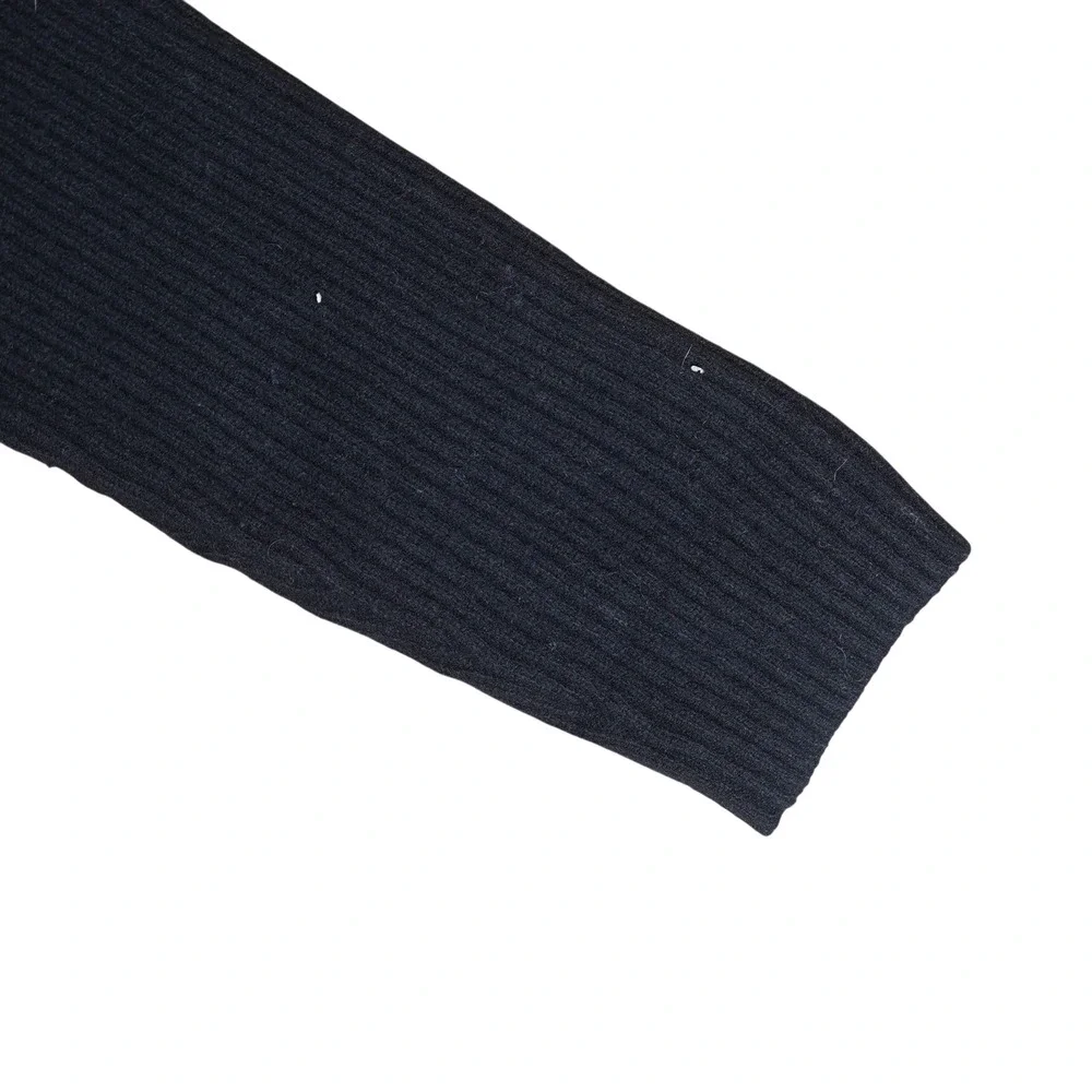 BCBGMAXAZRIA Women's Sweater Sz M (Fits L & XL) Striped Mock-Neck Lagenlook GUC - Picture 8 of 14